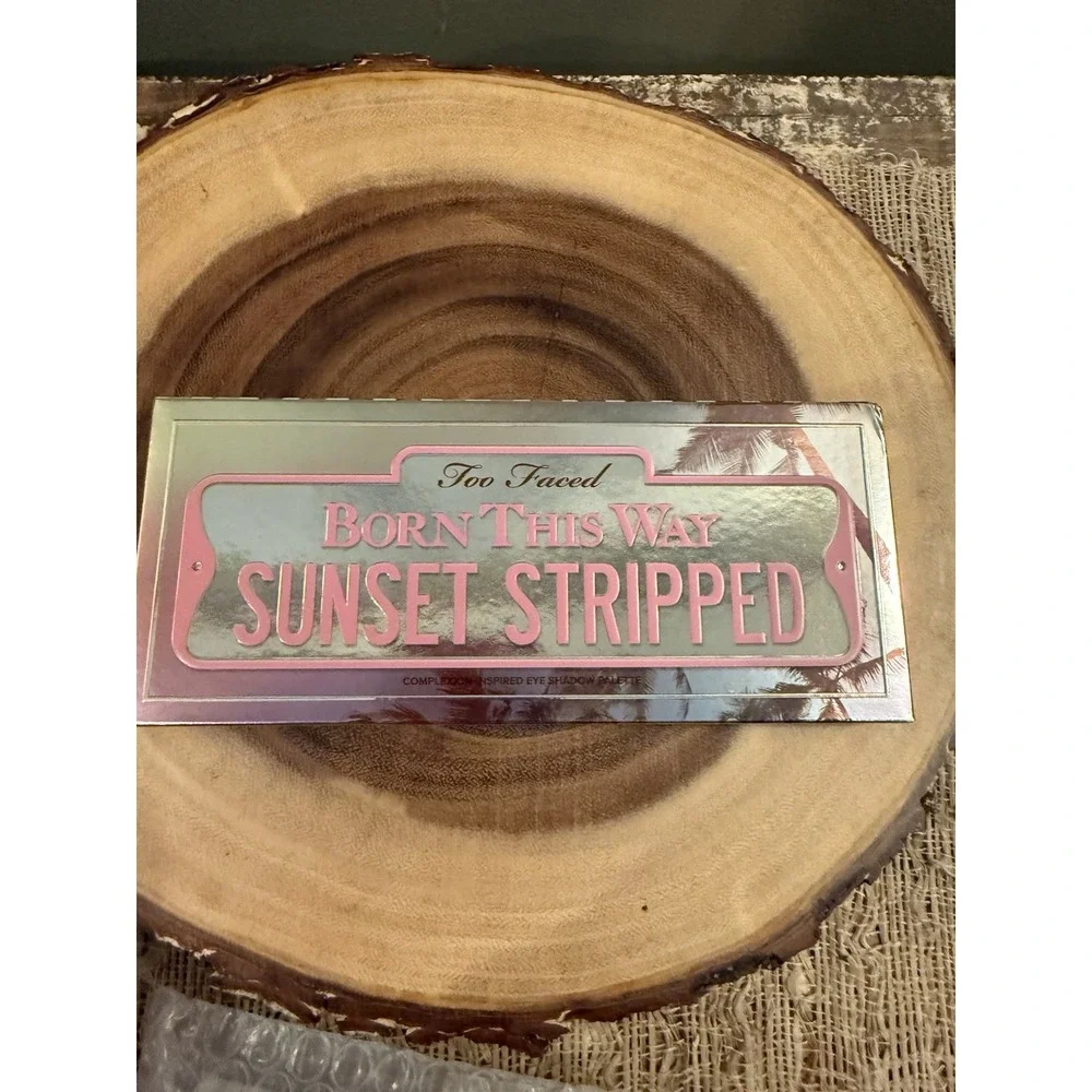Too Faced Born This Way Sunset Stripped Eyeshadow Palette New Release